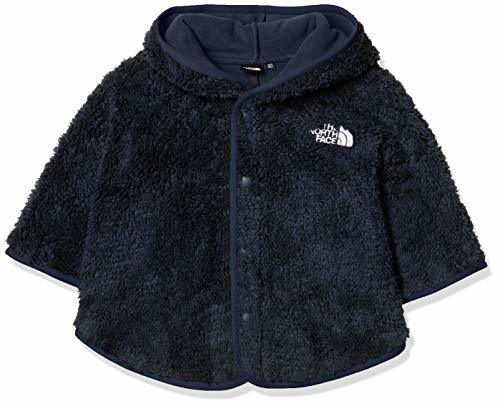 [ザ・ノース・フェイス] ポンチョ ベビーフリースポンチョ NAB71962 アーバンネイビー 日本 90 (日本サイズ90 相当),赤ちゃん,ポンチョ,