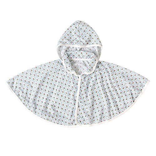 ソレイアード UVカットベビーマント ホワイト 〜100cm 4743,赤ちゃん,ポンチョ,