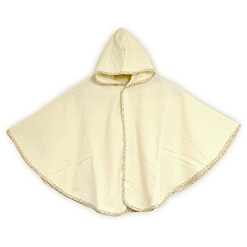 ブルーム 今治タオル 認定 Fit-Use (フィットユース) ベビーポンチョ 速乾 軽量 ガーゼ生地 かわいい 日本製 (アイボリー),赤ちゃん,ポンチョ,