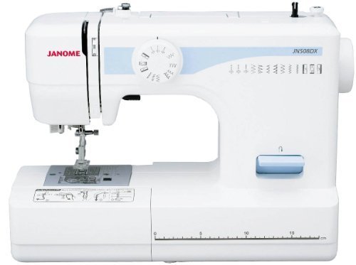 JANOME 電動ミシン 「両手が使えるフットコントローラータイプ」 JN508DX,ミシン,初心者,