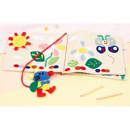 基礎縫い かんたん布絵本づくり,手作り絵本,