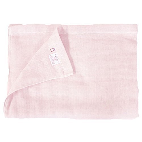 今治 5重ガーゼケット ピンク　ハーフ 最高級品質のガーゼケット！送料無料！使うほどにやわらかい！日本の匠,赤ちゃん,ガーゼ,