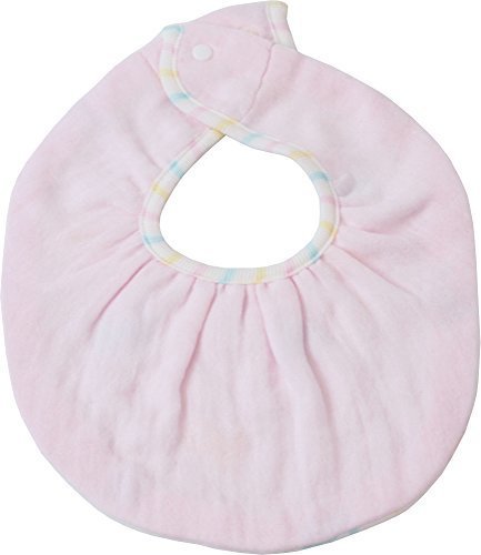 内野 UCHINO スタイ 綿100% マシュマロガーゼ バニー (ベビー80cm) ピンク,赤ちゃん,ガーゼ,