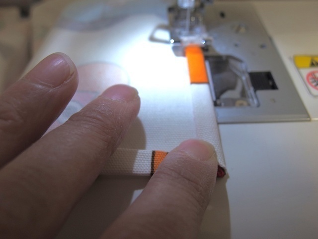 【4】額縁の縫い方,ランチョンマット,作り方,