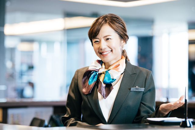 インフォメーションの女性,授乳室,