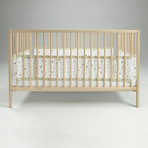 weegoamigo(ウィーゴアミーゴ) ベビーベッドガード サイドガード ベビーベッドバンパー エアーラップ AIRWRAP スターチョコレート AW4SP2061,ベビーベッドガード,