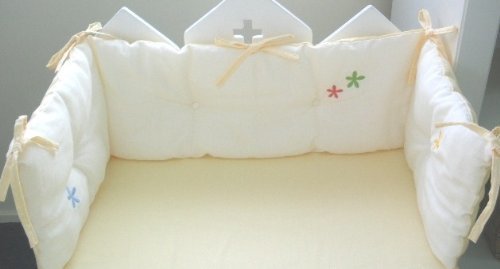 ダブルガーゼベビーベッド用ベッドガード｜白井産業,ベビーベッドガード,