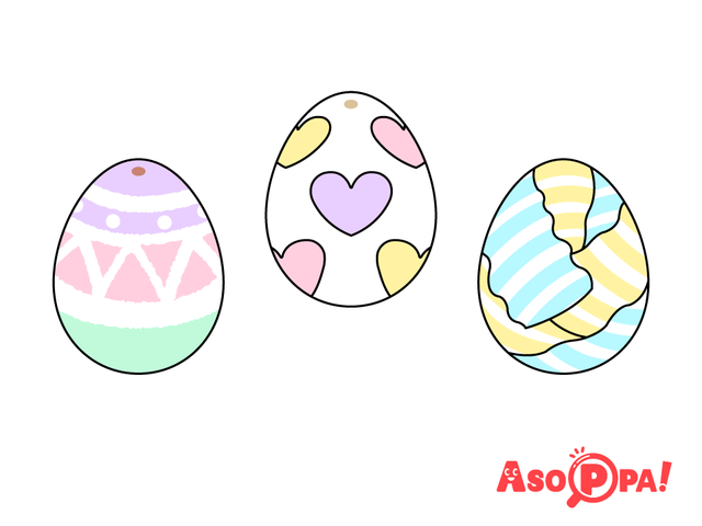 イースターエッグ工程,イースター,遊び,