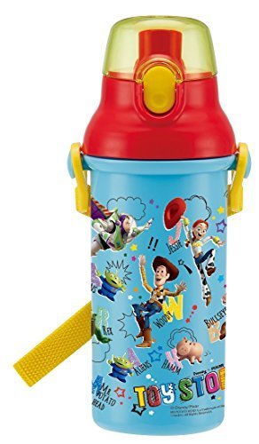 スケーター 子供用 水筒 480ml トイストーリー 2018年 新デザイン 日本製 PSB5SAN,小学生,水筒,