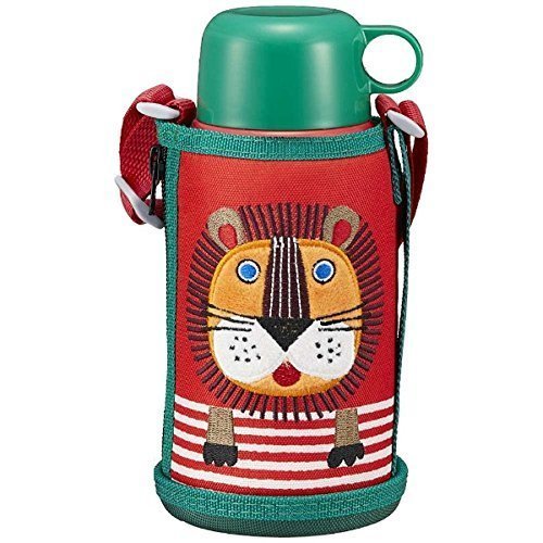 タイガー 水筒 600ml 直飲み コップ 付 2WAY ステンレス ボトル ポーチ付き サハラ コロボックル ライオン MBR-B06G-RL Tiger,小学生,水筒,