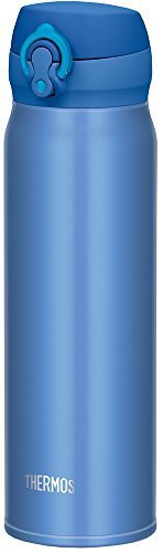 サーモス 水筒 真空断熱ケータイマグ 【ワンタッチオープンタイプ】 600ml メタリックブルー JNL-602 MTB,小学生,水筒,