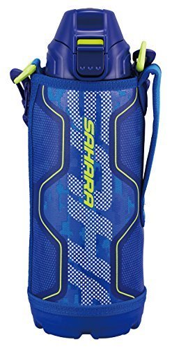 タイガー 水筒 800ml 直飲み コップ 付 2WAY ステンレス ボトル ポーチ付き サハラ ブルー MBO-G080-A Tiger,小学生,水筒,