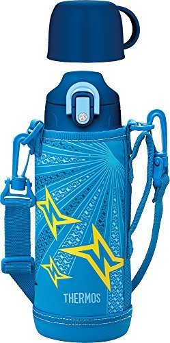 サーモス 真空断熱 2WAYボトル 830ml/800ml ブルーイエロー FHO-800WF BLY,小学生,水筒,