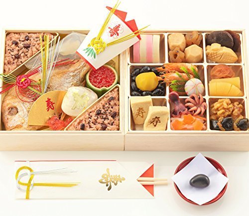 お食い初め豪華二段セット　日本橋正直屋　和食伝統料理の老舗　これ一つでお食い初めの儀式が出来ます,お食い初めセット,