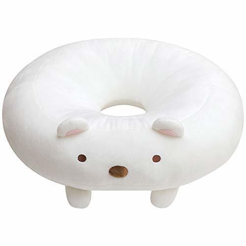 すみっコぐらし むっちりドーナツクッション しろくま MX79501,ドーナツクッション,