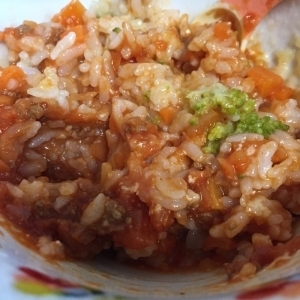 《離乳食》リゾット ,離乳食,ミートソース,