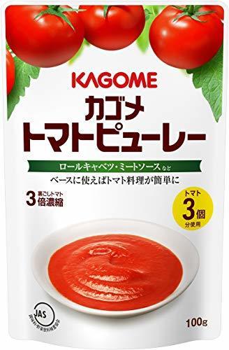 カゴメ トマトピューレー 100g×5個,離乳食,ミートソース,