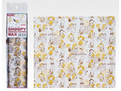 cotta デザインペーパーワックス スヌーピーBH(10枚入),お弁当,仕切り,