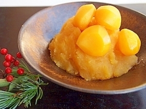 簡単おせち料理・栗きんとん,子ども,レシピ,年末年始