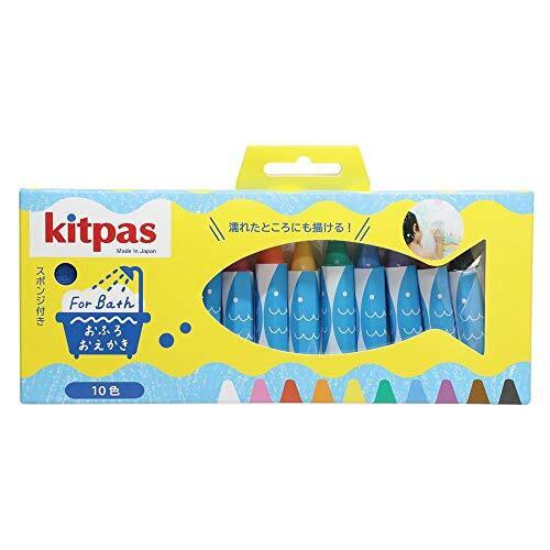 日本理化学 キットパス フォーバス10色 FB-10C,子どもの絵,変化,