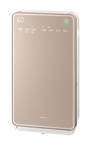 日立 加湿空気清浄機 クリエア ~42畳 自動おそうじ機能付き スピード集塵 PM2.5対応 EP-MVG90 N シャンパン,花粉症,子ども,