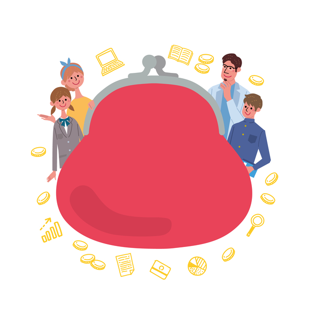 教育資金考える家族,学資保険,金額,