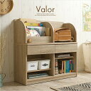 【形をかえられる2way仕様】キッズラック ランドセルラック 絵本棚 Valor(バロル) 幅84cm ブックラック 絵本ラック 絵本棚 本棚 ランドセル収納 リビングラック 引き出し (大型),子ども,片付け,