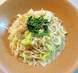 10分でできる！白菜ともやしのサラダ,時短レシピ,副菜,