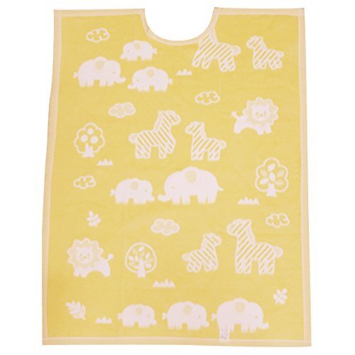 un doudou 【日本製】 ベビー エリクリ綿毛布 サファリ (クリーム) ≪85×115cm≫ ベビーの肩口に合わせた襟クリタイプ ≪ 吸湿性・保温性に優れオールシーズン使用可能≫ No.1332-CR,ベビー布団,おすすめ,