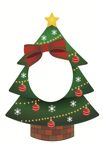 へんしんパネル ツリー,おうち,クリスマス,