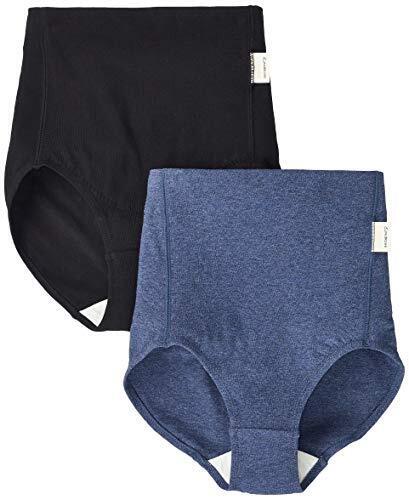 犬印本舗 産後ママのひっこめショーツ(2枚組) M ブラック+ネイビー SH2481,産後,ママ,体