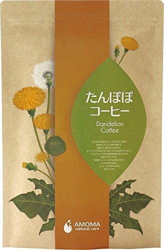 AMOMA たんぽぽコーヒー 2.5g×30ティーバッグ ■無農薬・国内焙煎ノンカフェインコーヒー,デカフェ,おすすめ,
