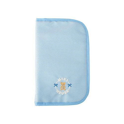 ミキハウス (MIKIHOUSE) マザーダイアリーケース 40-8248-246 L ブルー,母子手帳ケース,おすすめ,