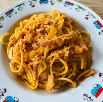 10分で簡単ランチに　子ども喜ぶ　たまごナポリタン,ランチ,レシピ,