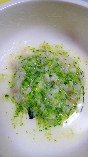 離乳食初期☆ブロッコリー＆鱈,離乳食,魚,