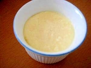 離乳食☆たまごと豆腐の茶碗蒸し♪,離乳食,茶碗蒸し,