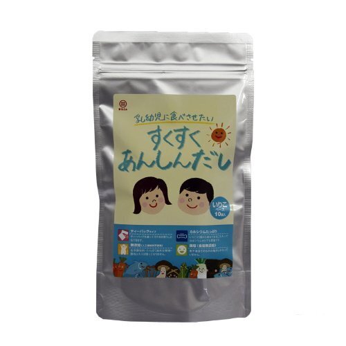 すくすくあんしんだし（いりこ）10入り 離乳食にも安心して使えるだし　丸三食品　まるさん,離乳食,茶碗蒸し,