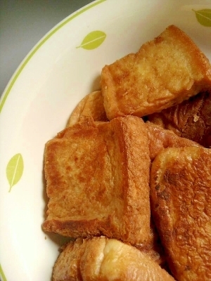 離乳食★きなこフレンチトースト（卵なし）,離乳食,フレンチトースト,