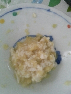 アボカドと豆腐の離乳食,離乳食,アボカド,