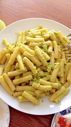 離乳食にも☆簡単アボカドのペンネ,離乳食,アボカド,