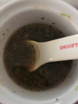 離乳食ゴックン期♪ブロッコリーのトマトスープ,離乳食,トマト,