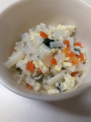 しらす野菜卵うどん,離乳食,卵,