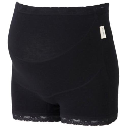 犬印本舗 ママと犬印の共同企画らくばきパンツ妊婦帯 M ブラック 綿 HB8363,マタニティ,ショーツ,