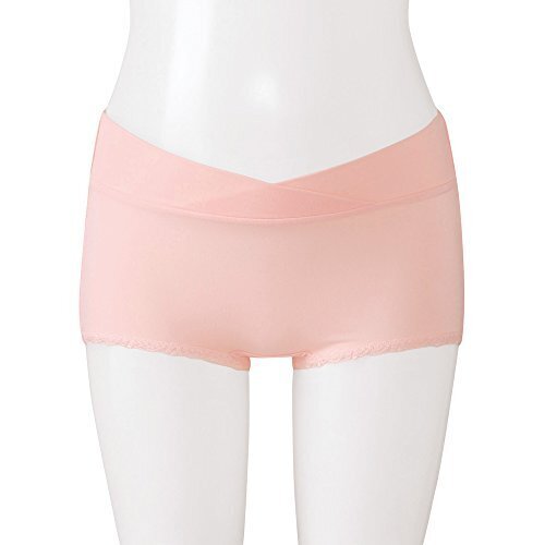ワコール (Wacoal) マタニティ ショーツ ローウエスト ( おなかの変化に対応 ) 産前 産後 兼用 ボーイレングス ディアマミングショーツ M ピンク MPP020 SP,マタニティ,ショーツ,