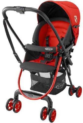 GRACO (グレコ) シティライトRジーノ ベリーレッド (生後1ヶ月から使える両対面式軽量ベビーカー) 67310,ベビーカー,おすすめ,
