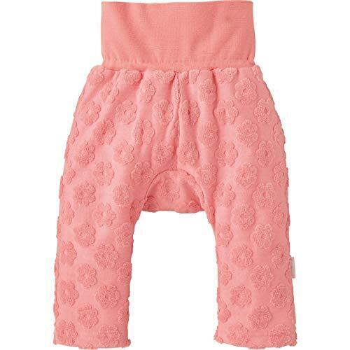おなかすっぽりラップパンツ（花パイル） 80 コーラルピンク,赤ちゃん,パジャマ,