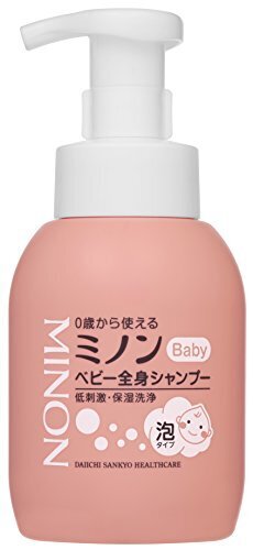 MINON(ミノン) ベビー全身シャンプー 泡タイプ 350mL,ベビーソープ,口コミ,