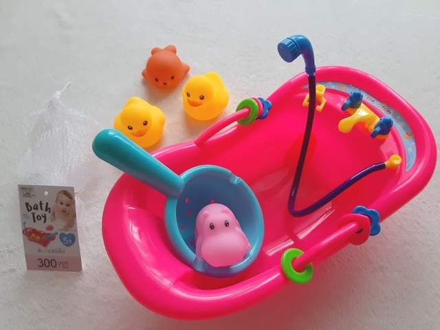 バストイ 楽しいお風呂遊び,100均,おもちゃ,赤ちゃん
