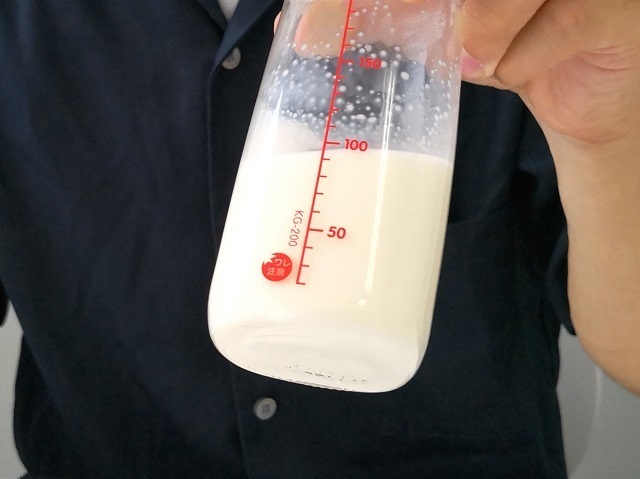 撹拌,ミルク,授乳,