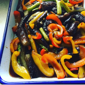 塩分と油控えめ夏野菜の揚げ浸し,妊婦,レシピ,夏